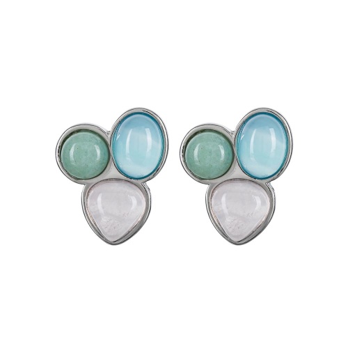 Серьги Possebon Azul, Q.Roze, Q.Verde, A0292.20.7.17 S